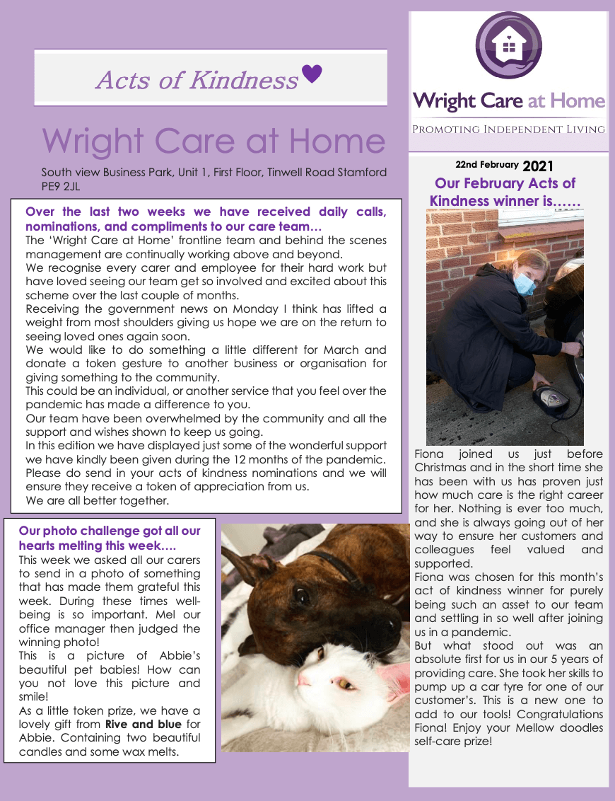AOK Newsletter Feb wc 22nd 2021