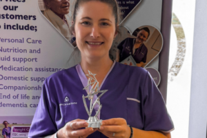Congratulations to our May 2024 Star Carer, Kerry from Wright Care at Home