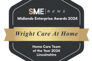 Winner of SME News, Midlands Enterprise Awards 2024 – Wright Care at Home