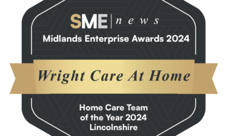 Winner of SME News, Midlands Enterprise Awards 2024 – Wright Care at Home
